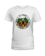 Go Outside Ladies T-Shirt thumbnail