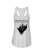 And Into The Forest Ladies Flowy Tank tile