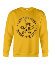 And They Lived Happily Crewneck Sweatshirt front