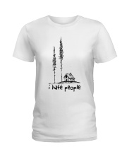 I Hate People Ladies T-Shirt tile