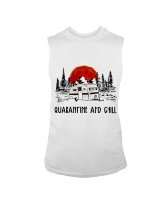 Quarantine And Chill Sleeveless Tee tile