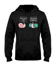 I Am Going Camping Hooded Sweatshirt front