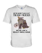 We're More Than Just Trash Friend V-Neck T-Shirt tile