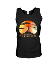 Always Take The Scenic Route Unisex Tank tile