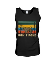 Don't Poke Unisex Tank tile