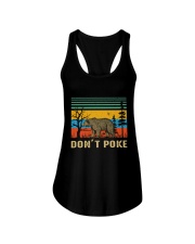 Don't Poke Ladies Flowy Tank tile