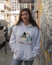 Take A Hike Hooded Sweatshirt lifestyle-unisex-hoodie-front-1