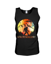 Social Distancing Expert Unisex Tank tile