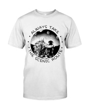 Always Take The Scenic Route Classic T-Shirt tile