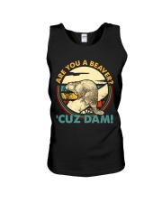 Are You A Beaver Cuz Dam Unisex Tank tile