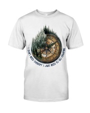 I Just Need To Go Camping Premium Fit Mens Tee tile