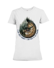 I Just Need To Go Camping Premium Fit Ladies Tee tile