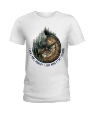 I Just Need To Go Camping Ladies T-Shirt tile