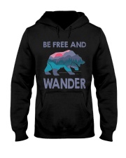 Be Freedom And Wander Hooded Sweatshirt tile