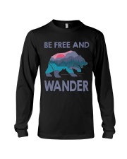 Be Freedom And Wander Long Sleeve Tee tile
