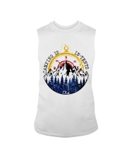 Camping Is In Tents Sleeveless Tee tile