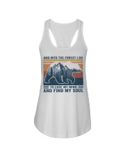 And Into The Forest I Go Ladies Flowy Tank tile
