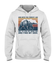 And Into The Forest I Go Hooded Sweatshirt tile