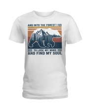 And Into The Forest I Go Ladies T-Shirt tile