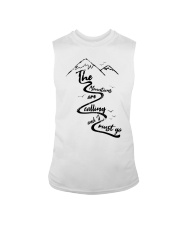 The Mountains Are Calling Sleeveless Tee tile