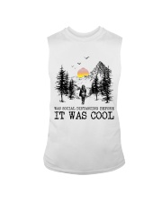 I Was Social Distancing Sleeveless Tee tile