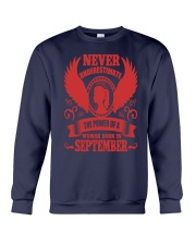 Woman Born In September Crewneck Sweatshirt thumbnail