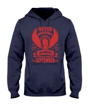 Woman Born In September Hooded Sweatshirt thumbnail