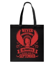 Woman Born In September Tote Bag thumbnail