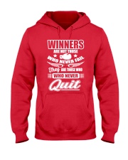 Boxing Winners Are Those Who Hooded Sweatshirt front