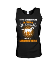 WOMAN WITH A LABS Unisex Tank thumbnail