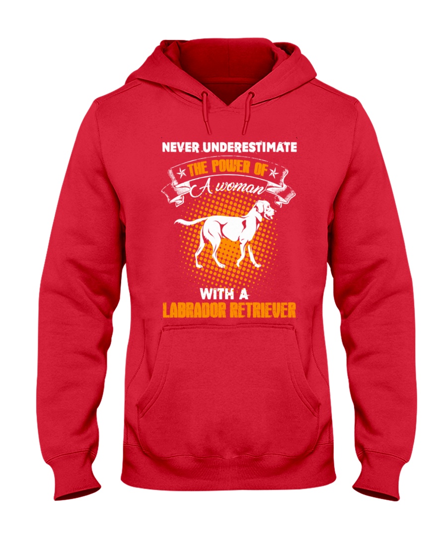 WOMAN WITH A LABS Hooded Sweatshirt