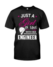 Just a girl in love with her engineer Classic T-Shirt thumbnail