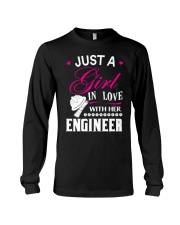Just a girl in love with her engineer Long Sleeve Tee thumbnail