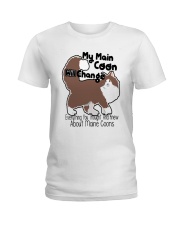 Maine Coon Cat Shirt Ladies T-Shirt thumbnail