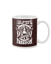 Funny Freedom Distressed Mug thumbnail
