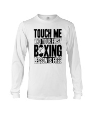 Touch Me Your First Boxing Long Sleeve Tee thumbnail