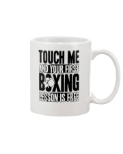 Touch Me Your First Boxing Mug thumbnail