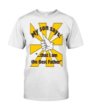 THE BEST FATHER copy Classic T-Shirt thumbnail