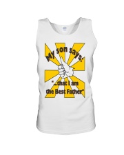 THE BEST FATHER copy Unisex Tank thumbnail