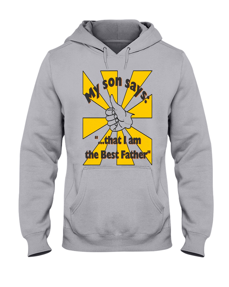 THE BEST FATHER copy Hooded Sweatshirt