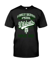 Forrest Sherman High School Naples Italy Wildcats Classic T-Shirt thumbnail