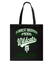 Forrest Sherman High School Naples Italy Wildcats Tote Bag thumbnail