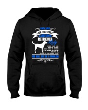 Beware I Am That Crazy Labrador Lady Hooded Sweatshirt thumbnail