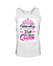 Celebrating With the 31st Birthday Queen Unisex Tank thumbnail