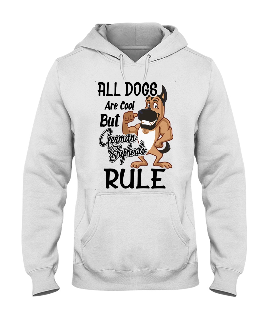 German Shepherd Hooded Sweatshirt