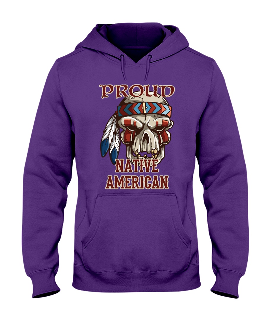 Proud Native American Hooded Sweatshirt