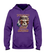 Proud Native American Hooded Sweatshirt front