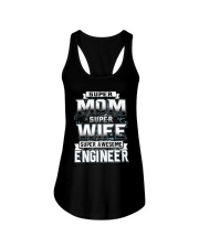 Super Mom Ladies Flowy Tank thumbnail