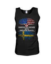 American Grown With Swedish Roots Unisex Tank thumbnail