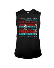 Proud To Be An American Sleeveless Tee thumbnail